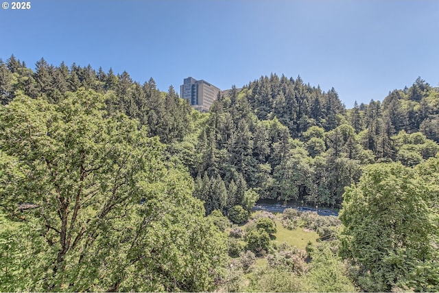 844 SW Broadway Dr Unit 3, Portland, OR 97201 - mountain view featuring a heavily wooded area