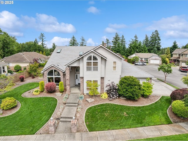 2678 SE Myrtlewood Way, Gresham, OR 97080 - view of front of home with brick siding and a residential view