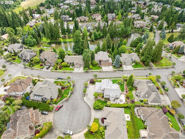 2678 SE Myrtlewood Way, Gresham, OR 97080 - aerial view of residential area featuring a nearby body of water