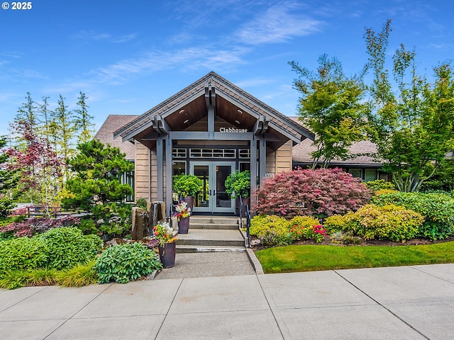 10122 SW Morrison St, Portland, OR 97225 - doorway to property featuring french doors