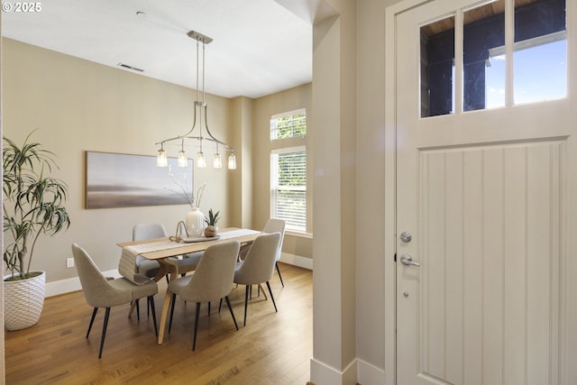10122 SW Morrison St, Portland, OR 97225 - dining room with light wood-style floors