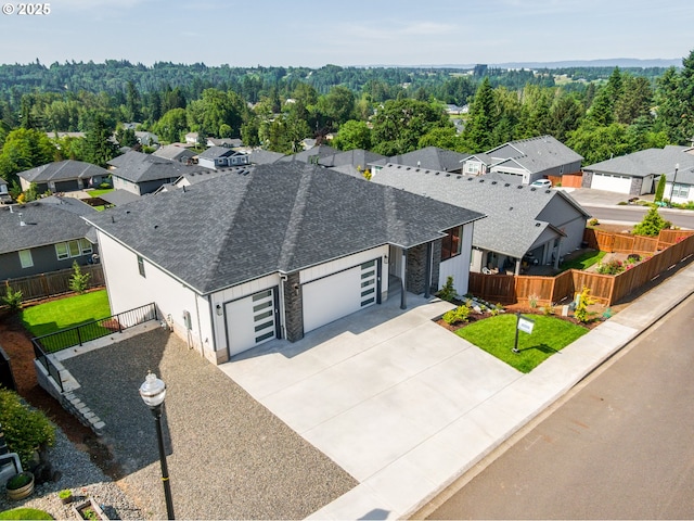 118 W 13th Way, La Center, WA 98629 - aerial perspective of suburban area