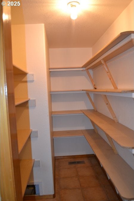 view of storage area