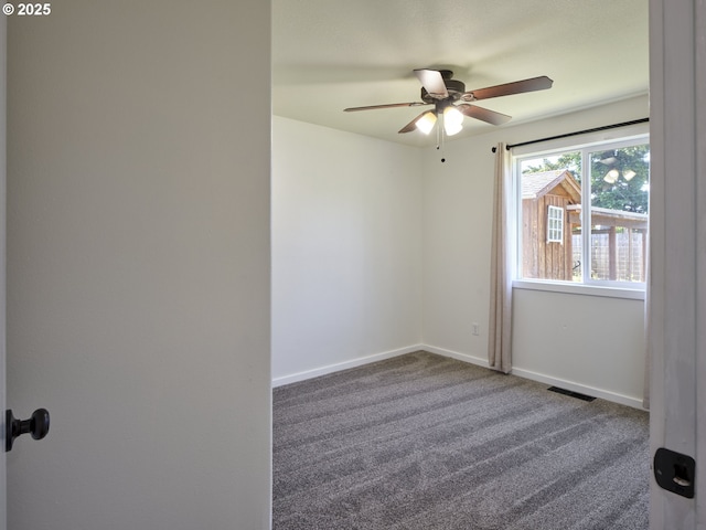 503 E Yacolt Rd, Yacolt, WA 98675 - carpeted spare room with ceiling fan and baseboards