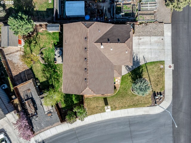 aerial overview of property's location