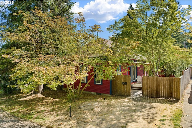 1963 Villard St, Eugene, OR 97403 - view of property hidden behind natural elements
