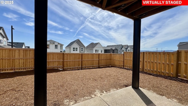 17940 SW Alvord Ln, Beaverton, OR 97007 - fenced backyard featuring a residential view and a patio