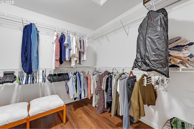 16085 SW Towhee Ln, Beaverton, OR 97007 - walk in closet with wood finished floors
