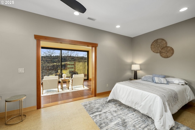625 Columbia Ave, Lyle, WA 98635 - bedroom featuring baseboards and recessed lighting