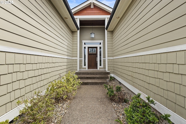 view of property entrance