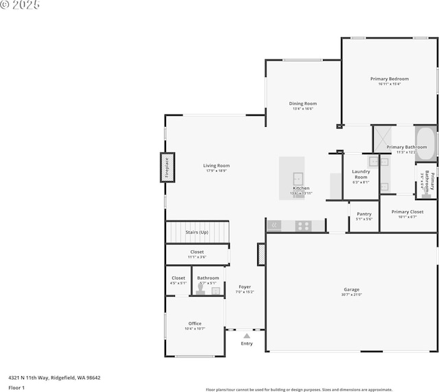 4321 N 11th Way, Ridgefield, WA 98642 - home floor plan