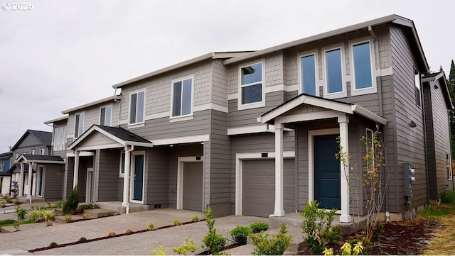 6073 SE 15th St, Gresham, OR 97080 - townhome / multi-family property with an attached garage