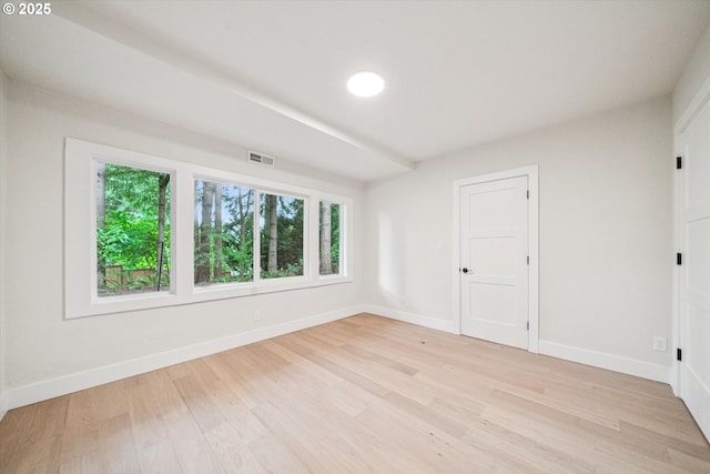 17253 SW Rivendell Dr, Portland, OR 97224 - empty room featuring light wood finished floors and baseboards