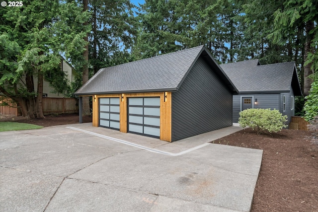 17253 SW Rivendell Dr, Portland, OR 97224 - view of detached garage
