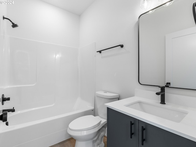 6611 N Fessenden St, Portland, OR 97203 - full bathroom with vanity, toilet, and  shower combination