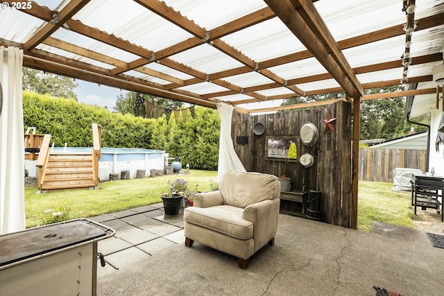18430 SW Broad Oak Blvd, Beaverton, OR 97007 - view of patio featuring an outdoor pool