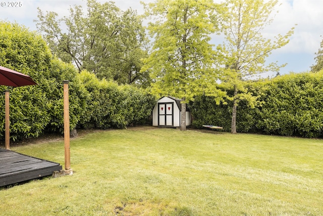 18430 SW Broad Oak Blvd, Beaverton, OR 97007 - view of grassy yard with a deck