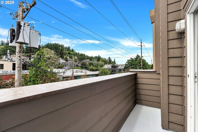 4320 S Corbett Ave Unit 302, Portland, OR 97239 - view of balcony