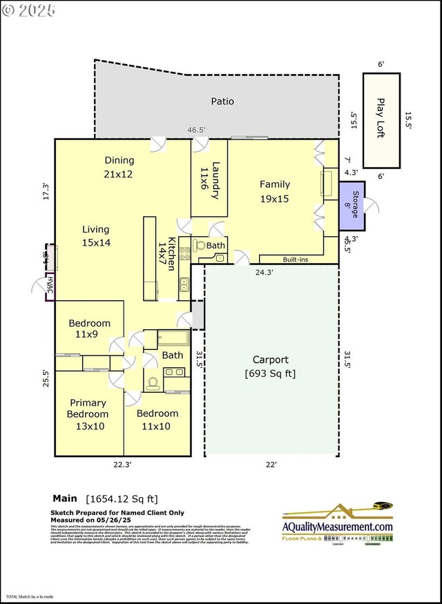 311 NE 130th Pl, Portland, OR 97230 - floor plan / room layout