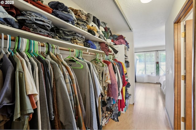 12604 NE Prescott Dr, Portland, OR 97230 - spacious closet with wood finished floors