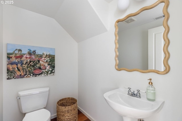 884 NE 73rd Ave, Hillsboro, OR 97124 - half bath with toilet and wood finished floors