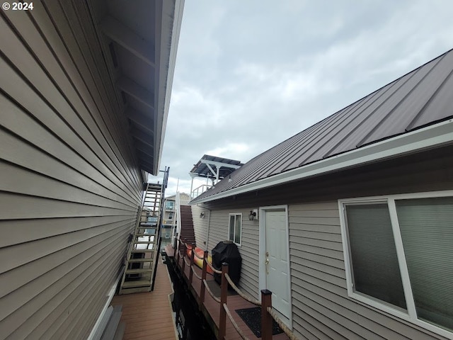 18699 NE Marine Dr Unit C-7, Gresham, OR 97230 - view of deck