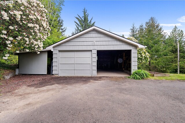 92757 Claremont Rd, Astoria, OR 97103 - view of detached garage