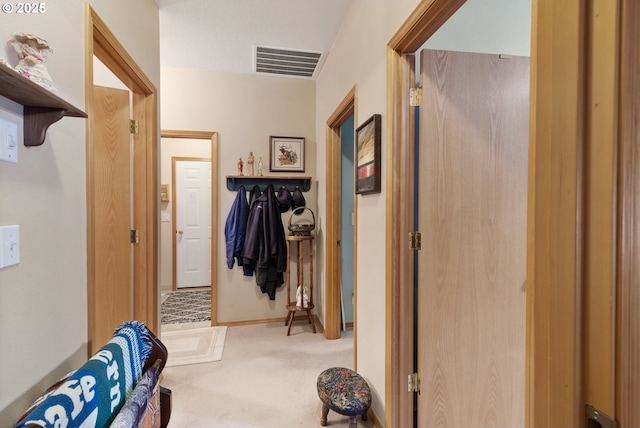 1506 E Heritage Loop, La Center, WA 98629 - hall featuring carpet and baseboards