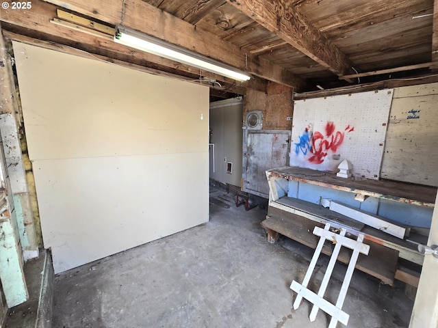 1055 W Madrona Ave, Hermiston, OR 97838 - misc room featuring unfinished concrete flooring