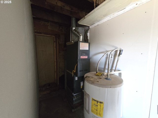 1055 W Madrona Ave, Hermiston, OR 97838 - utility room with electric water heater