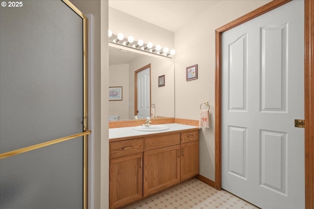 601 NW 110th Way, Vancouver, WA 98685 - full bath featuring vanity and a shower with door