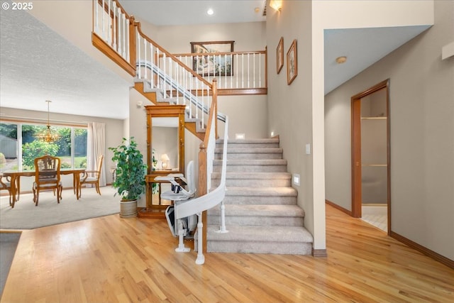 601 NW 110th Way, Vancouver, WA 98685 - stairs with wood finished floors and recessed lighting