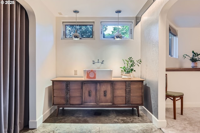 1834 SE 20th Ave, Portland, OR 97214 - bathroom with baseboards and vanity