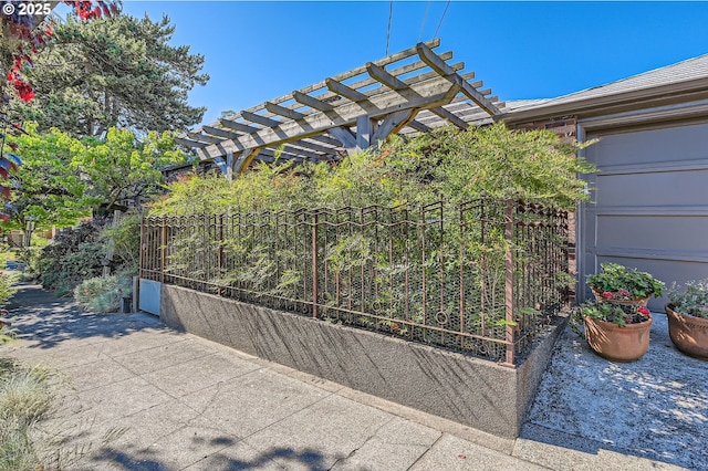 1834 SE 20th Ave, Portland, OR 97214 - view of patio with a pergola