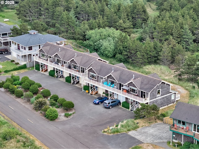 315 5th St NW Unit 101, Long Beach, WA 98631 - aerial view of a heavily wooded area