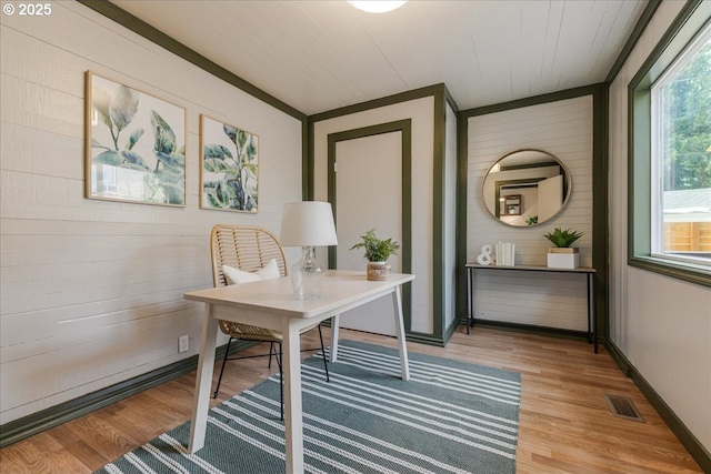 2251 SE 139th Ave, Portland, OR 97233 - home office featuring light wood-style flooring