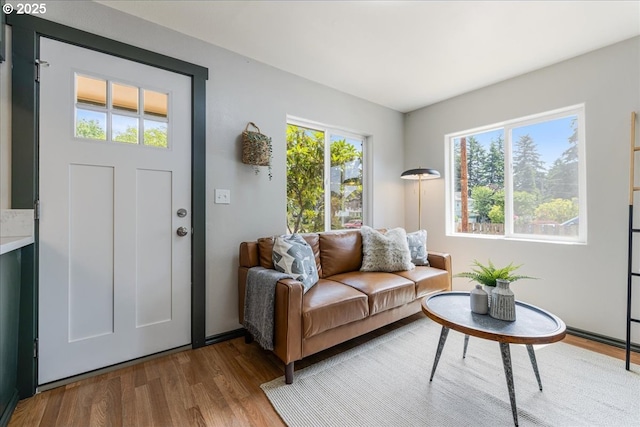 2251 SE 139th Ave, Portland, OR 97233 - living room with wood finished floors