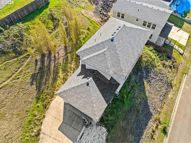 drone / aerial view