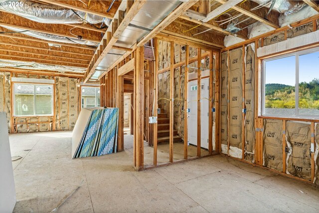 misc room with a wealth of natural light