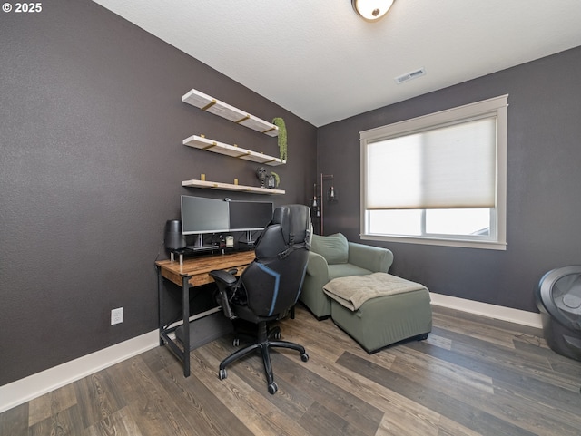 1058 E 16th St, Lafayette, OR 97127 - home office featuring baseboards and wood finished floors
