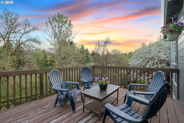 16904 SW Stellar Dr, Sherwood, OR 97140 - view of wooden deck