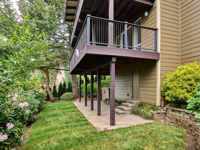2231 SE Genesis Ct, Salem, OR 97306 - rear view of property featuring a patio and a yard