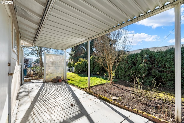 view of patio