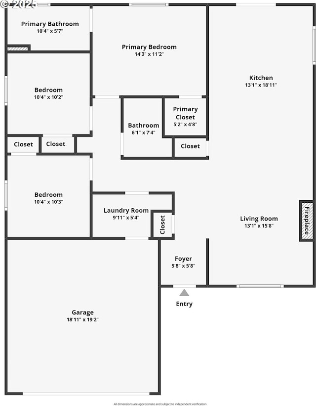 13417 NE 51st St, Vancouver, WA 98682 - view of property floor plan