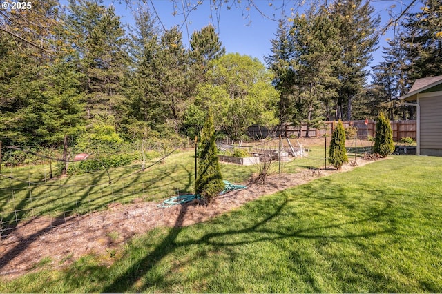 69143 Willow Rd, North Bend, OR 97459 - view of yard with a garden