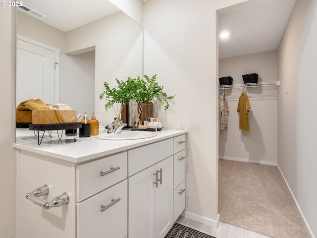 10386 NE 46th St, Vancouver, WA 98682 - bathroom with vanity and baseboards