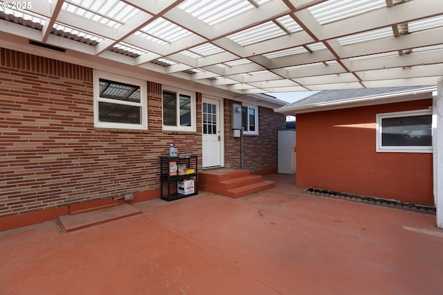1911 E 12th St, The Dalles, OR 97058 - view of patio with a pergola