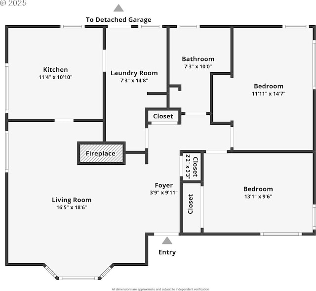 1911 E 12th St, The Dalles, OR 97058 - home floor plan