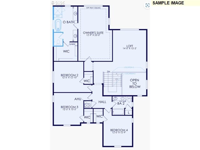 8710 S 3rd St, Ridgefield, WA 98642 - view of property floor plan