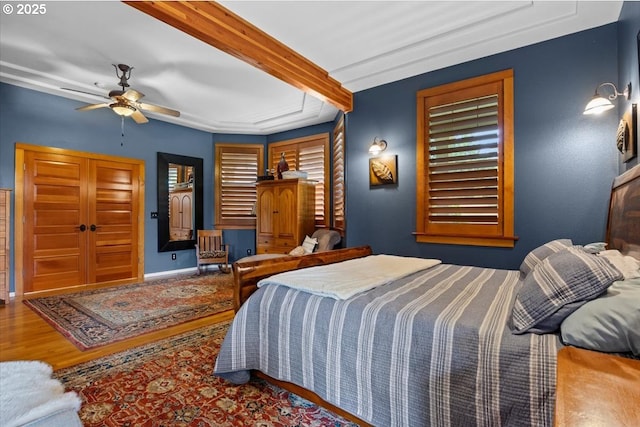 106 Green Valley Rd, Oakland, OR 97462 - bedroom featuring wood finished floors
